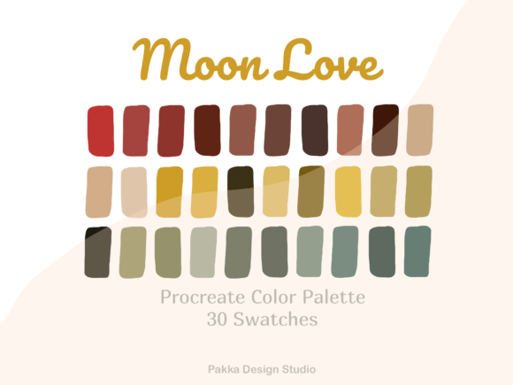 Download Color Palette Procreate Moon Love - Moon Collection